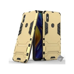 Htdmobiles Housse etui coque rigide anti choc pour Xiaomi Mi Mix 3 + film ecran - OR - pas cher