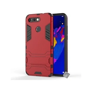 Htdmobiles Coque rigide anti choc pour Huawei Honor View 20 + film ecran - ROUGE pas cher