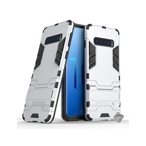 Htdmobiles HTD Mobiles Coque rigide pour Samsung Galaxy S10 - Argent pas cher