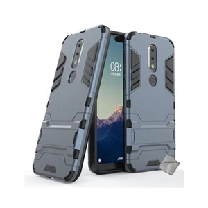 Htdmobiles Coque Nokia 6.1 Plus - Bleu Foncé pas cher