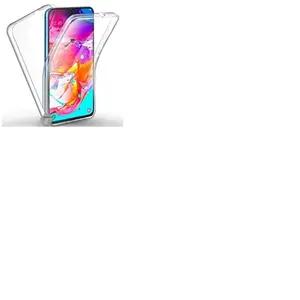 Htdmobiles Samsung Galaxy A70 Coque Gel 360° - Transparent pas cher