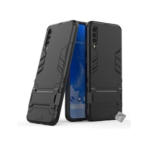 Comparateur de prix : Htdmobiles Housse etui coque rigide anti choc pour Samsung Galaxy A70 + film ecran - NOIR -