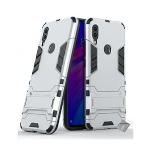 Htdmobiles Housse etui coque rigide anti choc pour Xiaomi Redmi 7 + film ecran - ARGENT - pas cher