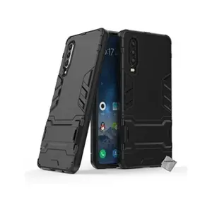 Comparateur de prix : Htdmobiles Housse etui coque rigide anti choc pour Huawei P30 + film ecran - NOIR -