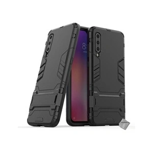 Comparateur de prix : Htdmobiles Coque rigide anti choc pour Xiaomi Mi 9 + film ecran - NOIR