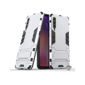 Htdmobiles Housse etui coque rigide anti choc pour Xiaomi Mi 9 + film ecran - ARGENT - pas cher