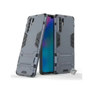 Htdmobiles Housse etui coque rigide anti choc pour Huawei P30 Pro + film ecran - BLEU FONCE - pas cher