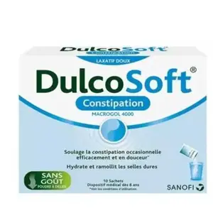 Sanofi Aventis Dulcosoft Constipation Macrogol 4000 10 sachets pas cher