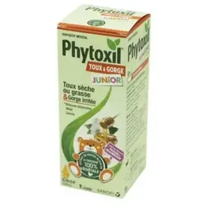 Comparateur de prix : Sanofi Aventis Phytoxil junior mauve blanche lierre miel sirop 100ml