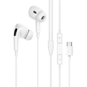 Comparateur de prix : Ecouteurs Filaire Stéreo Blanc avec Micro - Type-C / Little Boutik®