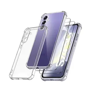 Coque Pour Samsung Galaxy S24 Silicone Transparente Angles Renforces +... pas cher