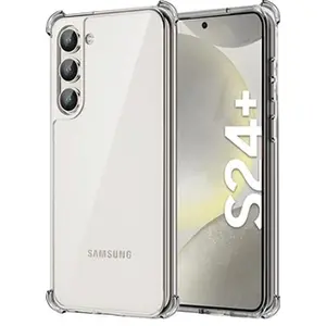 LITTLE BOUTIK© Coque Pour Samsung Galaxy S24 Plus Silicone Transparente Angles Renforces pas cher