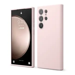 Little Boutik Coque pour Samsung Galaxy S24 Ultra Silicone Rose pas cher