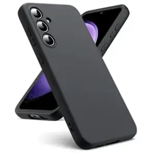 Coque - Little Boutik© - Samsung Galaxy S23 FE - Silicone Souple - Noir - Mixte pas cher