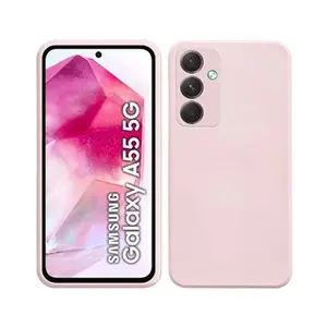 Comparateur de prix : Coque Pour Samsung Galaxy A55 5G Silicone Rose Little Boutik©