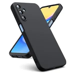 Coque - Little Boutik - Samsung Galaxy A15 - Silicone Souple - Noir - Mixte pas cher