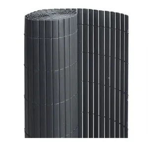 Atout Loisir - Canisse en pvc anthracite - 90% d'occultation - Long 39 m, Hauteur 1.20 m pas cher