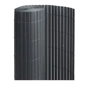 Atout Loisir - Canisse en pvc anthracite - 90% d'occultation - Long 24...
