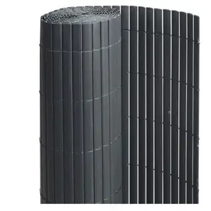 Atout Loisir Canisse en pvc anthracite - 90% d'occultation, l 6 m, Hauteur 1.80 m pas cher