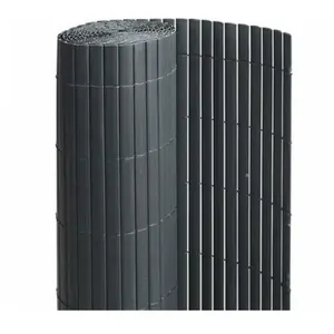 Atout Loisir - Canisse en pvc anthracite - 90% d'occultation, l 18 m, ...
