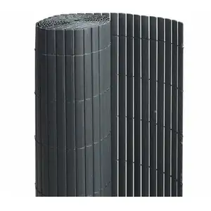 Atout Loisir - Canisse en pvc anthracite - 90% d'occultation - Long 21...