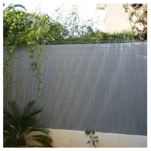 JET7GARDEN Canisse occultante en pvc Gris Perle 2.50 m, l 2.50 m, Hauteur 1.20 m pas cher