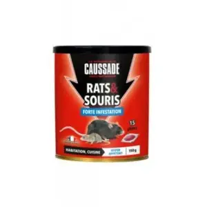 Pat'appat rats et souris forte infestation Caussade 150gVendu paramazon
