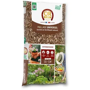 Comparateur de prix : Paillage universel - OR BRUN - OBRPFUNI50N - 50 L
