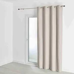 HomeMaison.com 3S. x Home Rideau d'Ameublement Occultant Lin 140X260 cm NOCTURNE pas cher