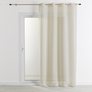 HomeMaison.com 3S. x Home Voilage en Étamine 100%Lin Lin 140X260 cm LINA pas cher