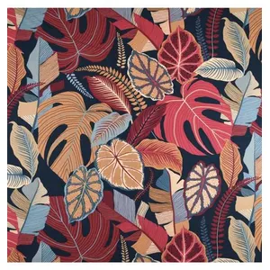 GENERIQUE Tissu coton exotique vendu au mètre(...) - Rouge
