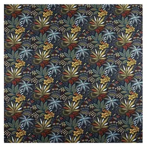 GENERIQUE Tissu coton juana vendu au mètre(...) - Bleu pas cher
