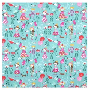 GENERIQUE Tissu coton enfant suzette vendu au mètre(...) - Vert pas cher
