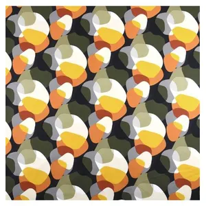 GENERIQUE Tissu coton sixties vendu au mètre(...) - Vert