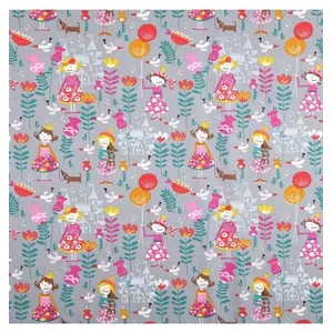 GENERIQUE Tissu coton enfant suzette vendu au mètre(...) - Marron