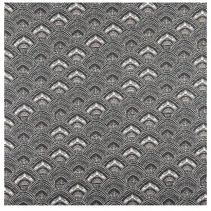 GENERIQUE Tissu coton menara vendu au mètre(...) - Naturel Gris