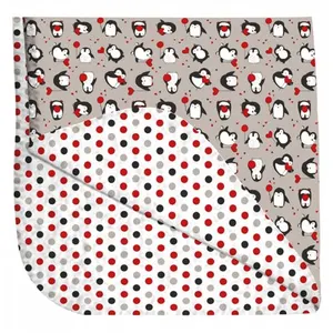 GENERIQUE Tissu enfant doudou youbi vendu au mètre(...) - Marron