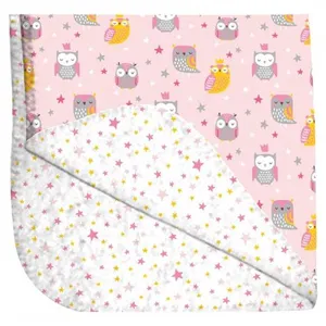 GENERIQUE Tissu enfant doudou jackie vendu au mètre(...) - Rose