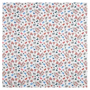 GENERIQUE Tissu patchwork baroque papillons vendu au mètre(...) - Ecru