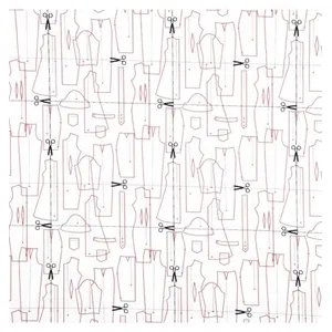 GENERIQUE Tissu patchwork tailleur vendu au mètre(...) - Ecru