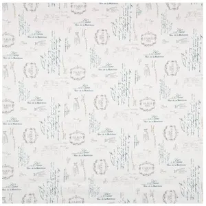GENERIQUE Tissu baroque patchwork paris vendu au mètre(...) - Ecru