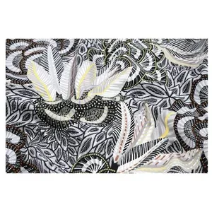 GENERIQUE Tissu coton plume vendu au mètre(...) - taroudant gris