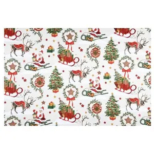 GENERIQUE Tissu coton Noël étrennes vendu au mètre(...) - etrenne multicolore