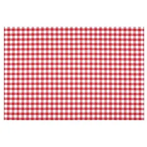 GENERIQUE Tissu vichy coeur vendu au mètre(...) - 02 Rouge
