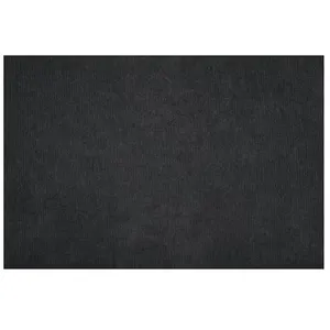 GENERIQUE Tissu velours cotelé vendu au mètre(...) - velours anthracite pas cher