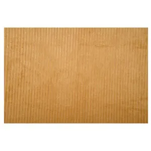 GENERIQUE Tissu polaire rayures vendu au mètre(...) - 72007moutarde pas cher