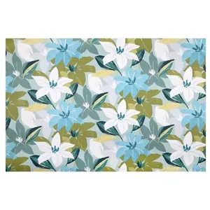 Tissu coton enduit fleurs printanières vendu au mètre(...) - vaninable...