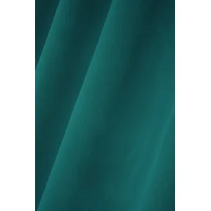 Lovely Casa Stof - Rideau - Modèle Notte - Emeraude - 140x280 cm - 100% Polyester pas cher
