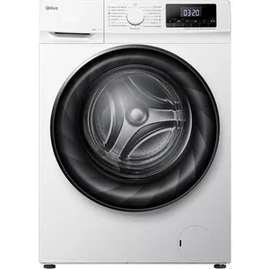QILIVE Lave linge hublot à induction Q.6601, 12 kg, 1400 T/min, A pas cher