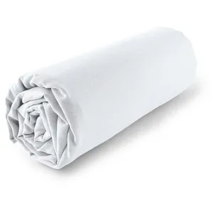 ACTUEL Drap housse uni en polycoton - collection permanente blanc 140 x 190 cmVendu parauchan